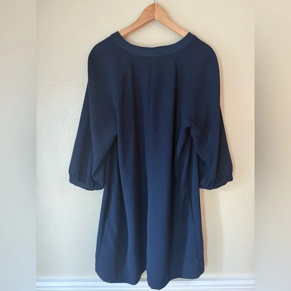 Trina Turk Navy Blue Dress - Picture 5 of 6